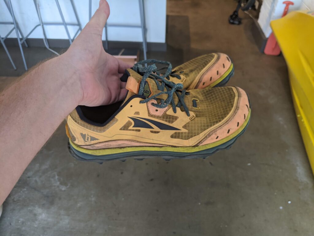 how to clean trail running shoes