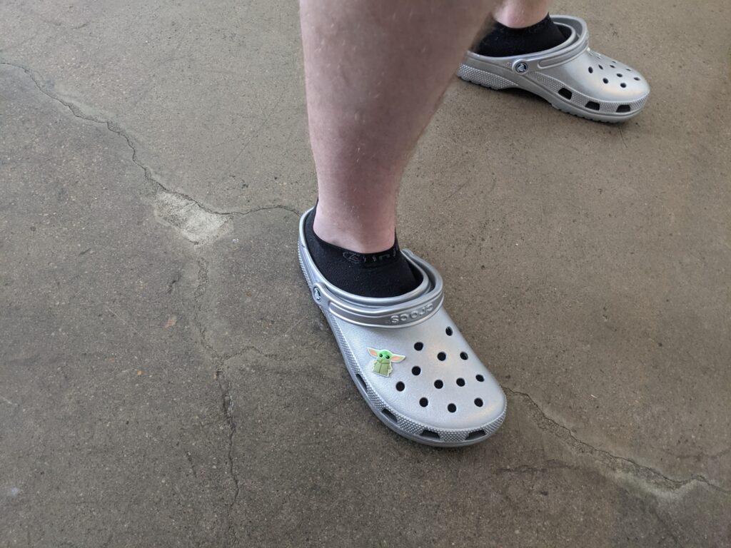 crocs for hiking