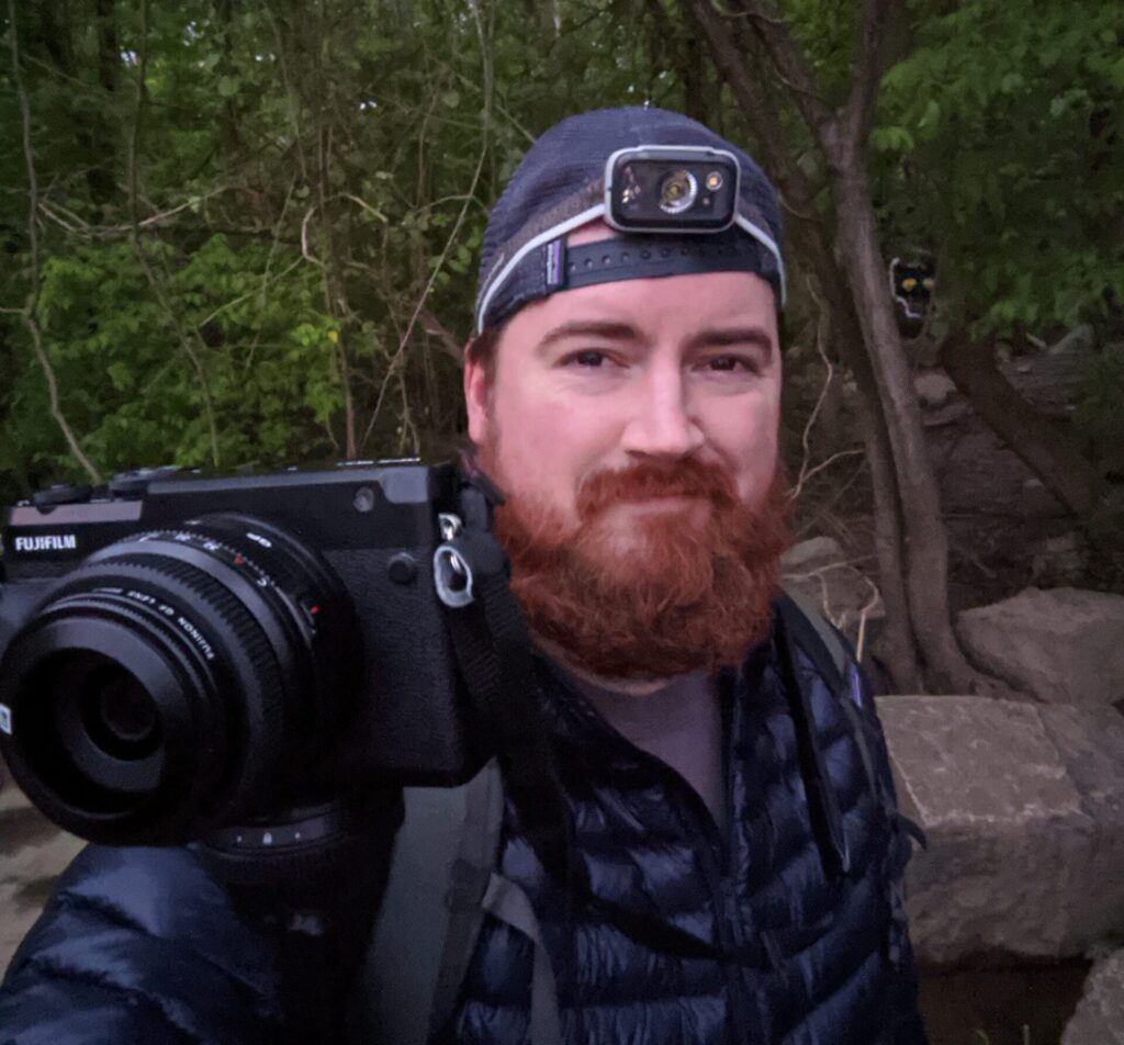 hiking at night